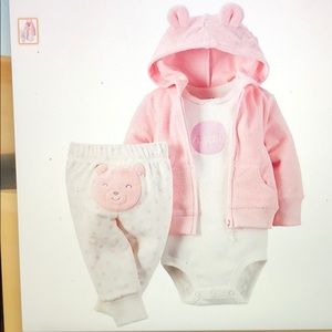 Carter’s Terry Cardigan Set